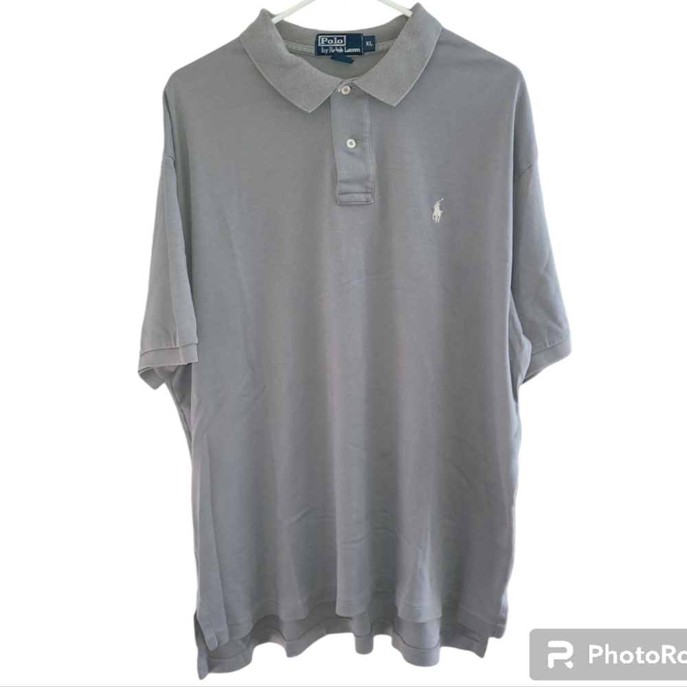 Polo Ralph Lauren‎ Men's Polo classic fit shirt flawed with 2 tiny holes VTG